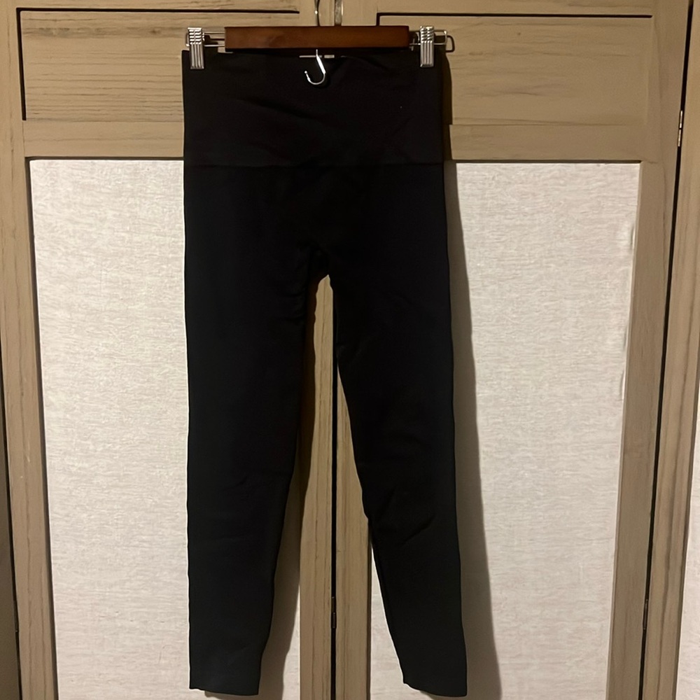 SPANX FL3515 Black leggings large